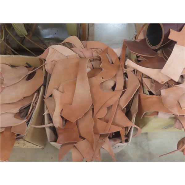2 Boxes of Skirting Leather, 12–14 oz