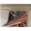 Image 10 : 4 Boxes of New Leather Pre-Cut Stirrup Pads and Straps
