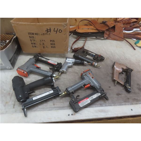 6 Paslode Air Nailers and Staplers