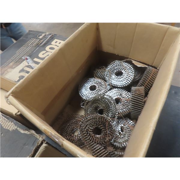 Bostitch Coil Nails – 3 Partial Boxes