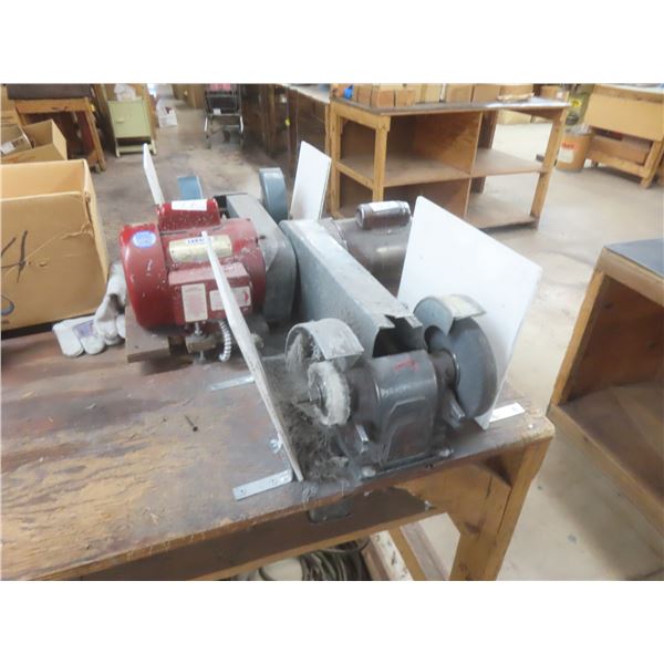 2 Bench Grinders, ½ HP and 1/3 HP