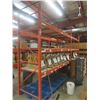 Image 1 : Pallet Racking - 3 Uppers 10 ft, 12 ft Side Rails - 42" Deep. Product On Shelf Not Included.  ft