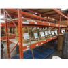 Image 3 : Pallet Racking - 3 Uppers 10 ft, 12 ft Side Rails - 42" Deep. Product On Shelf Not Included.  ft