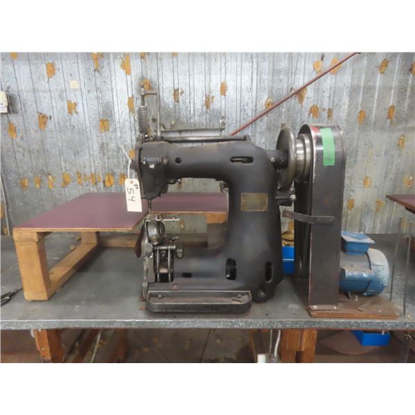 Union Lock-Stitch Co. Power Lock-Stitch Machine, ½ HP