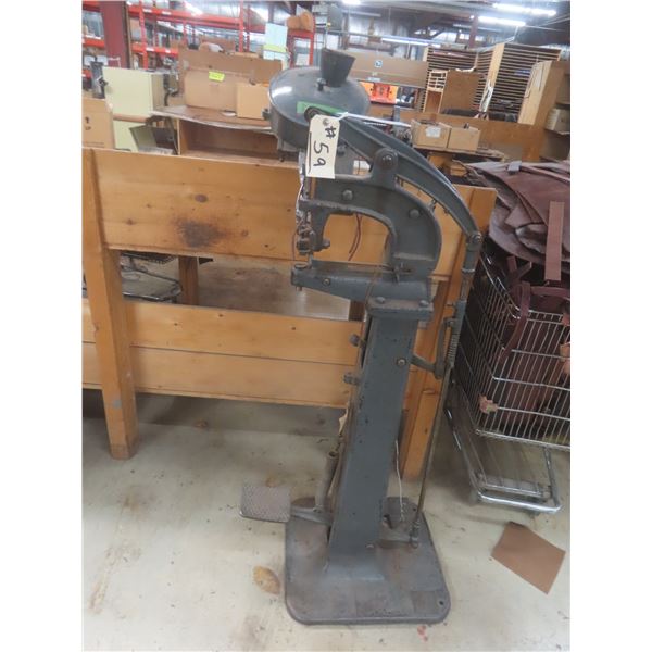 Standard Rivet Co. Foot-Operated Staple Punch and Riveter Machine
