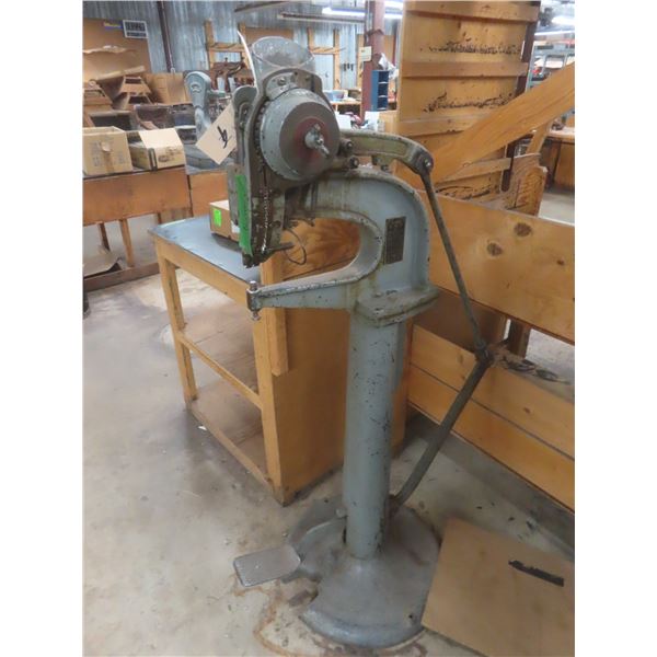 Parmenter Ballioch Co. Manual Foot-Powered Riveter and Grommet Setting Machine
