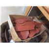 Image 6 : 6 Boxes of Leather Cut-Offs – Latigo, Burgundy, and Harness Straps