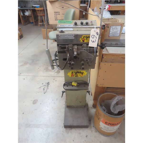 Zanchetti and Zanetti Leather Edging Machine