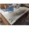 Image 3 : Wood-Frame Prep Table with Fiberglass Top, 34"H × 48"D × 96"L
