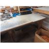 Image 4 : Wood-Frame Prep Table with Fiberglass Top, 34"H × 48"D × 96"L