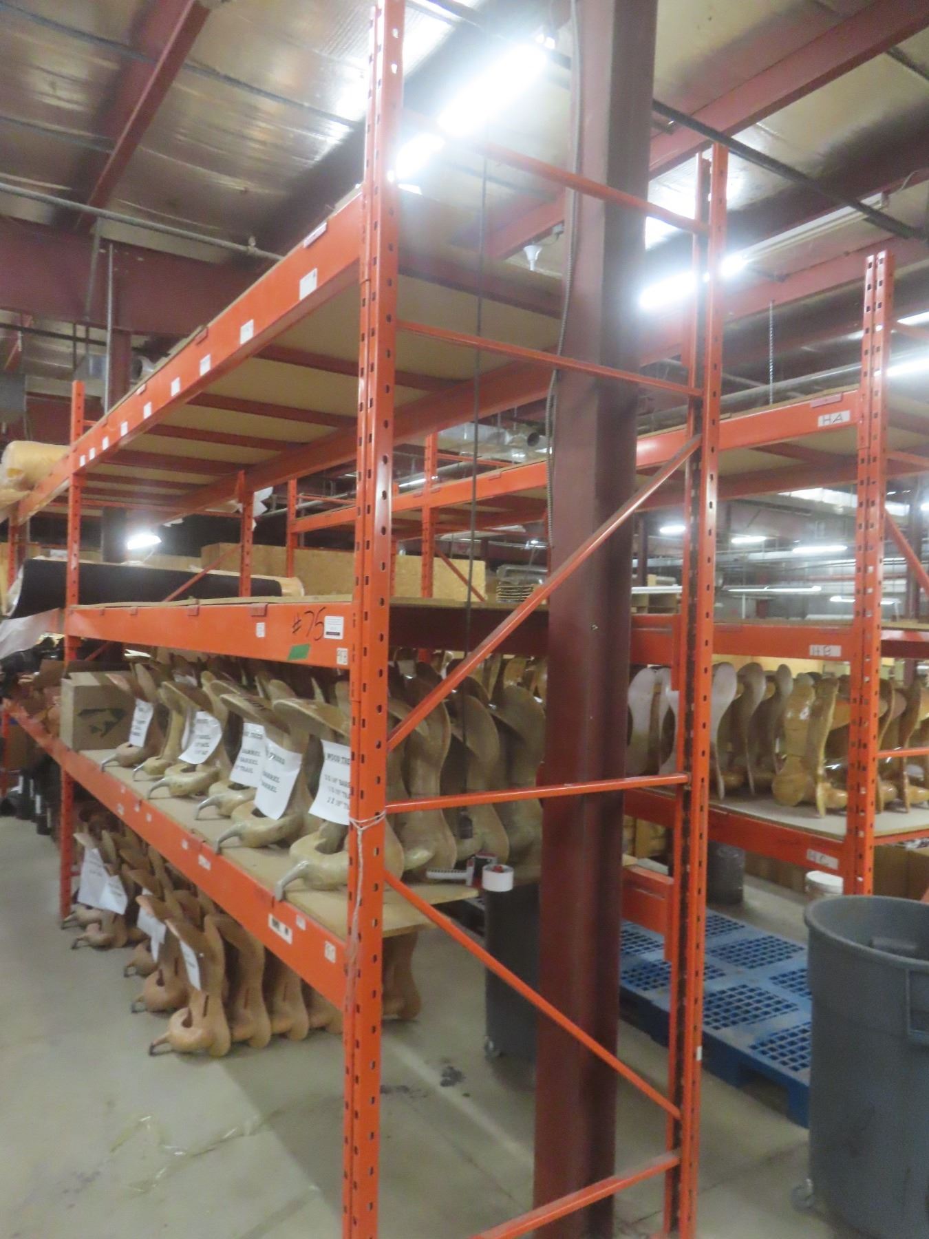 Pallet Side Rails Pallet Racking - 3 Uppers 10 ft, Side Rails 12 ft - Product on Shelves ...