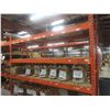 Image 3 : Pallet Racking - 3 Uppers 10 ft, Side Rails 12 ft - Product on Shelves Not Included