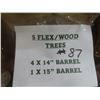 Image 3 : 5 New Flex/Wood Saddle Trees – Barrel Style