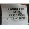 Image 4 : 5 New Wood Saddle Trees – Roper Style