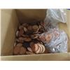 Image 1 : 2 Boxes of New Leather Buttons – Approx 20 lbs