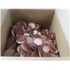 Image 2 : 2 Boxes of New Leather Buttons – Approx 20 lbs