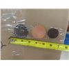 Image 6 : 2 Boxes of New Leather Buttons – Approx 20 lbs