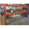 Image 2 : Pallet Racking: 2 Uppers 10 ft, 6 Side Rails/Cross Beams  10ft - Product on Shelves Not Included