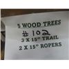 Image 5 : 5 New Wood Saddle Trees – Trail and Roper Style