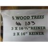 Image 4 : 5 New Wood Saddle Trees – Reiner Style