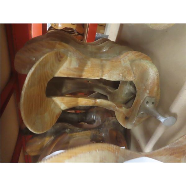5 New Wood Saddle Trees – Barrel and Trail Style