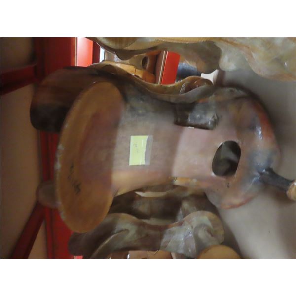 5 New Wood Saddle Trees – Roper Pony, Trail, and Barrel Style