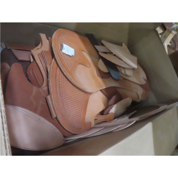 New Leather Mixed Saddle Parts
