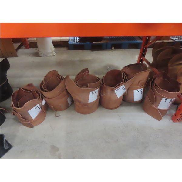 New Hermann Oak Leather, 15 oz – Approx 46 SqFt (Multiple Pieces)
