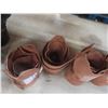 Image 6 : New Hermann Oak Leather, 15 oz – Approx 46 SqFt (Multiple Pieces)