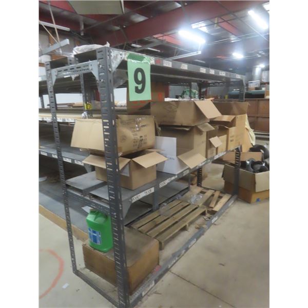 Metal Shelf Unit, 72"H × 96"W × 27"D – Product NOT Included
