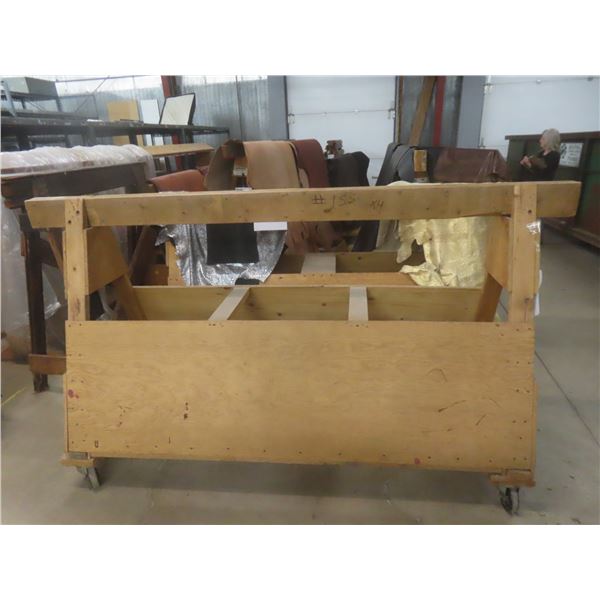 4 Rolling Saw Horses, 6–8 ft Opening Width