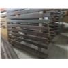 Image 5 : 4 Rolling Grated Saw Horses/Racks, 60" Wide