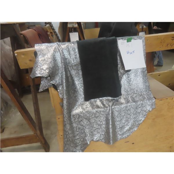 Embossed Dyed Leather – Approx 60 SqFt