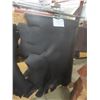 Image 1 : Black Latigo Leather, 9–10 oz – 4 Half-Hide Pieces, Approx 24 SqFt
