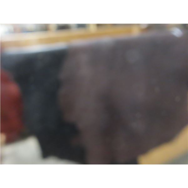 Embossed Dyed Leather, Brown and Black – 2 Pieces, Approx 60 SqFt