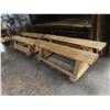 Image 1 : 4 Rolling Saddle Stands, Largest Size, 80"L × 24"H