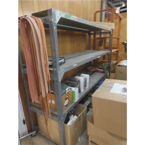 Metal Shelf Unit, 72" × 96" × 27"