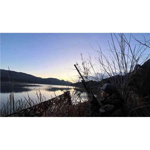 Duck Hunting for Two at Lake Barrett with David Blackston