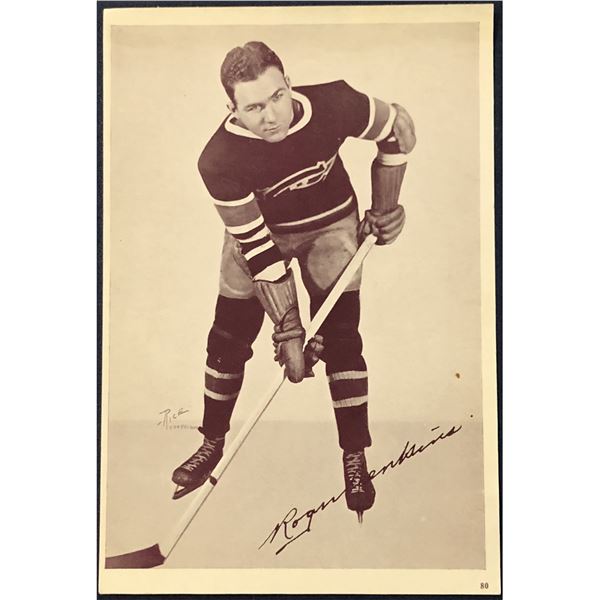 1935-36 CROWN BRAND NHL HOCKEY - ROGER JENKINS