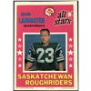 Image 1 : 1971 O-PEE-CHEE CFL POSTER - RON LANCASTER (HOF)