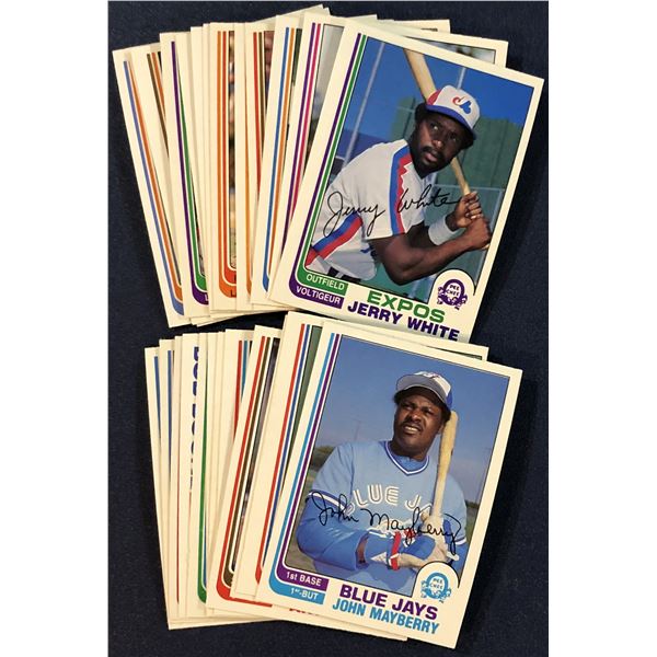 1982 O-PEE-CHEE BASEBALL COLLECTION (25)