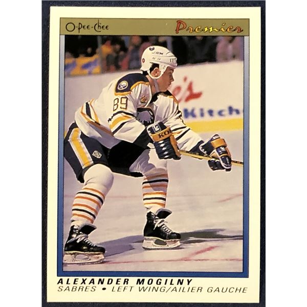 1990-91 O-PEE-CHEE PREMIER NHL ALEX MOGILNY (HOF) ROOKIE CARD