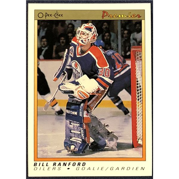 1990-91 O-PEE-CHEE PREMIER NHL BILL RANFORD
