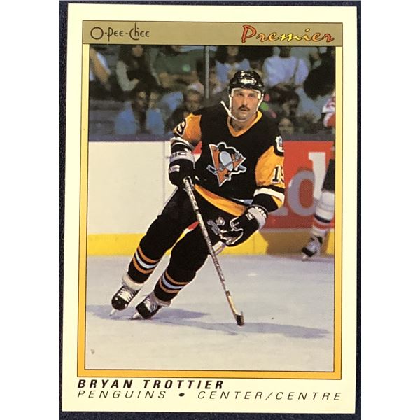 1990-91 O-PEE-CHEE PREMIER NHL BRYAN TROTTIER (HOF)