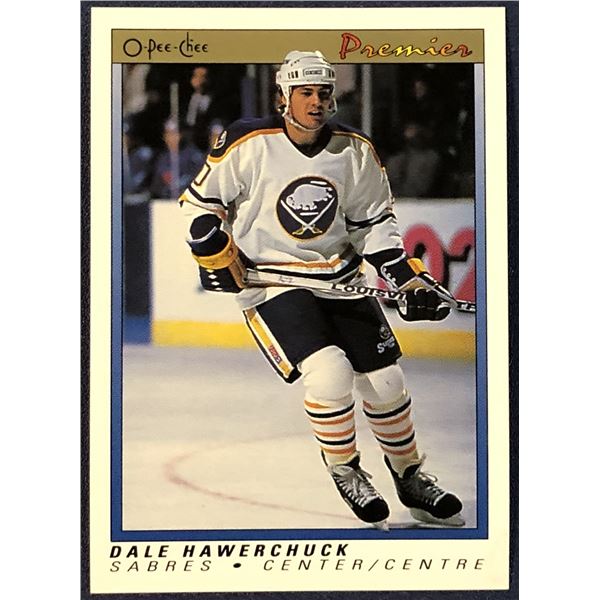 1990-91 O-PEE-CHEE PREMIER NHL DALE HAWERCHUK (HOF)