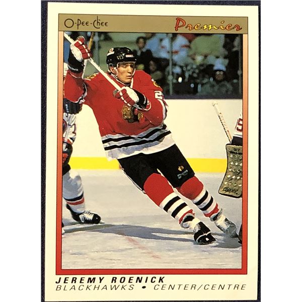 1990-91 O-PEE-CHEE PREMIER NHL JEREMY ROENICK (HOF)