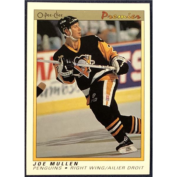 1990-91 O-PEE-CHEE PREMIER NHL JOE MULLEN (HOF)
