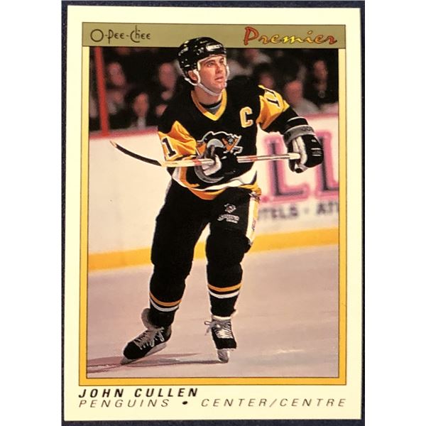 1990-91 O-PEE-CHEE PREMIER NHL JOHN CULLEN(HOF)
