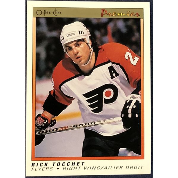 1990-91 O-PEE-CHEE PREMIER NHL RICK TOCCHET
