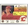 Image 2 : 1990-91 O-PEE-CHEE PREMIER NHL STEPHANE MATTEAU ROOKIE CARD